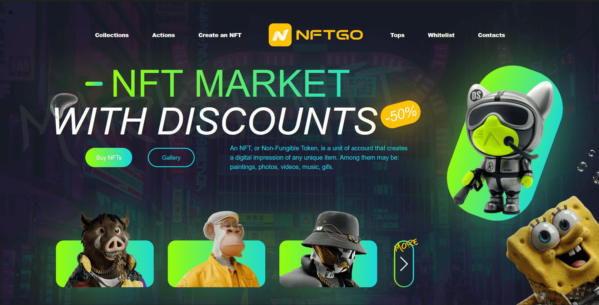 Nft Landing Page